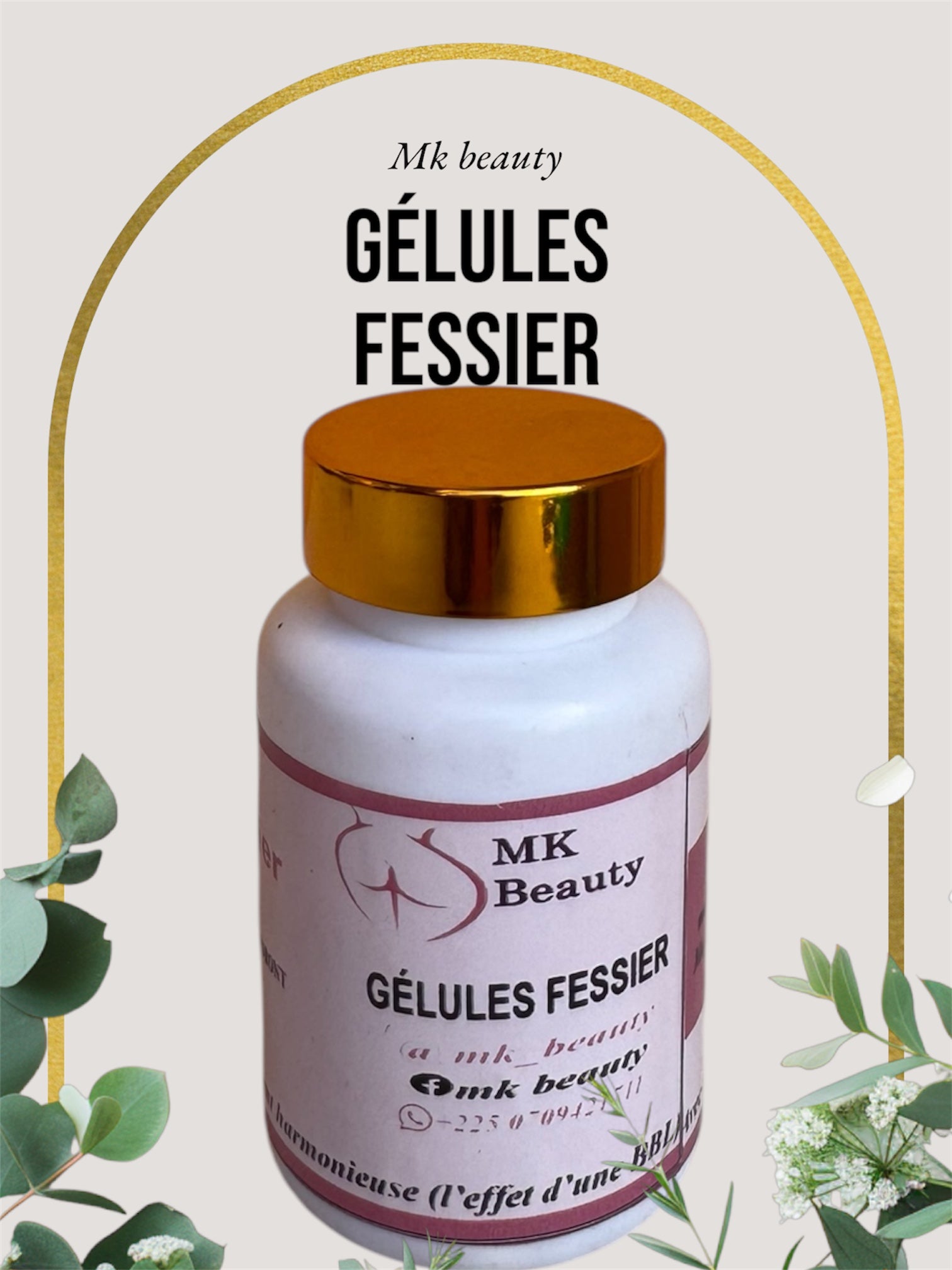 Gélules fessier