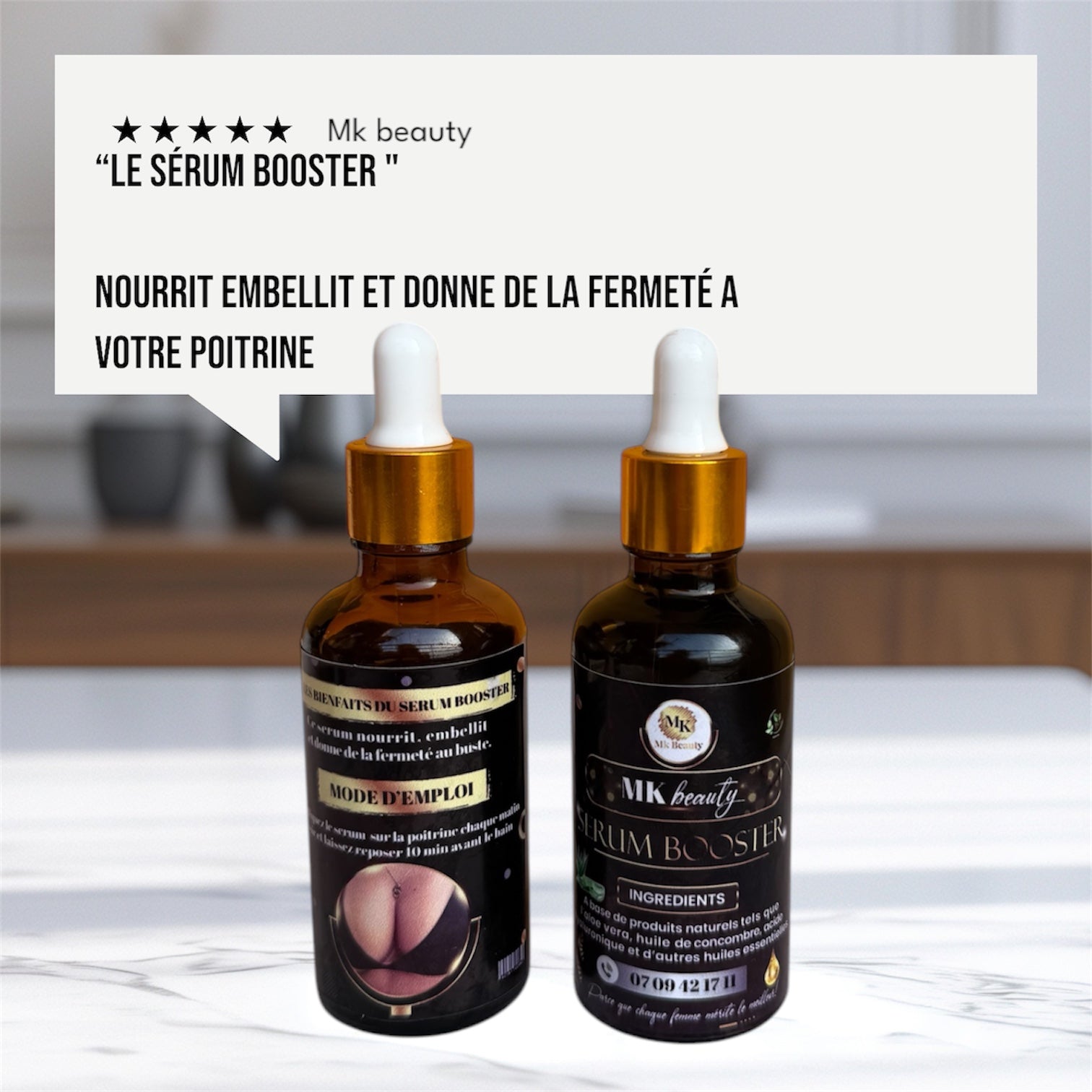 Le sérum booster