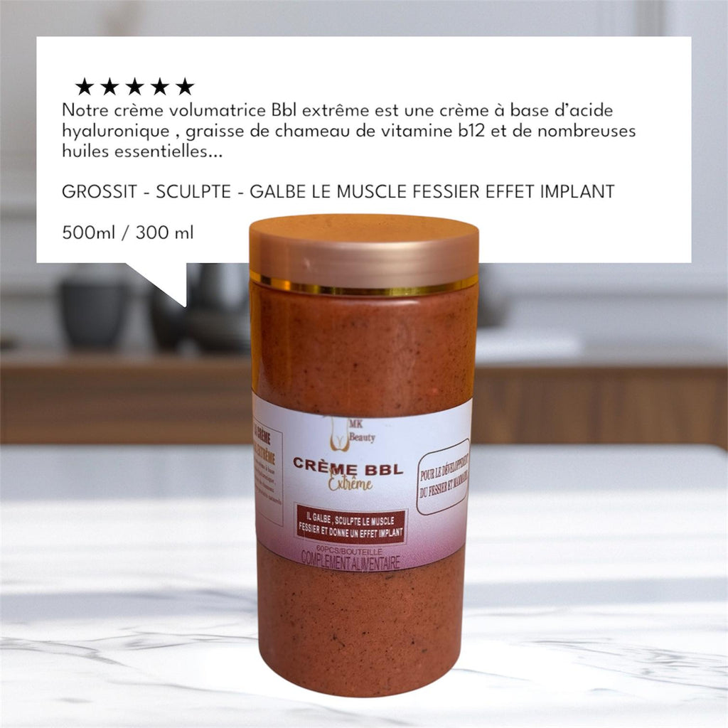 La crème BBL EXTREME